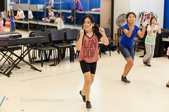 Summer ShowCamp 2013 Rehearsals for "Neverland" in Burbank California