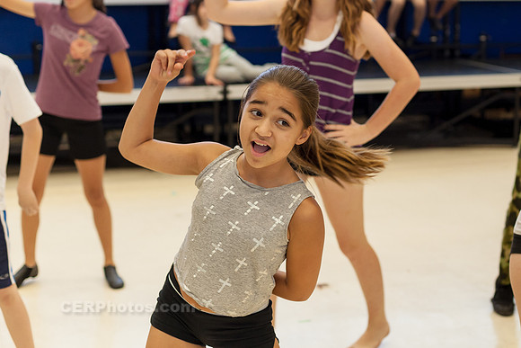 Summer ShowCamp 2013 Rehearsals for "Neverland" in Burbank California