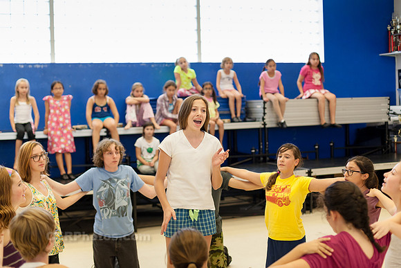 Summer ShowCamp 2013 Rehearsals for "Neverland" in Burbank California