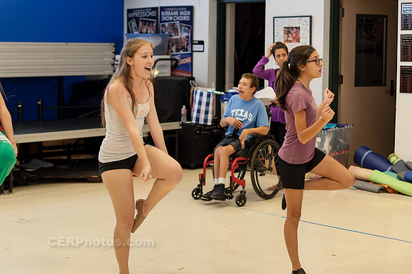 Summer ShowCamp 2013 Rehearsals for "Neverland" in Burbank California