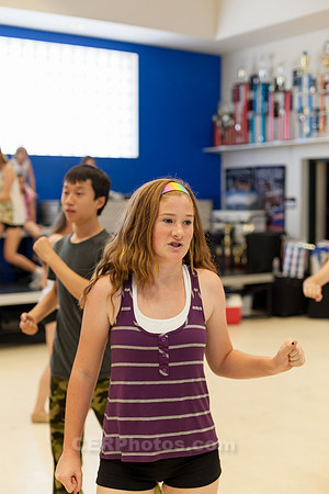Summer ShowCamp 2013 Rehearsals for "Neverland" in Burbank California