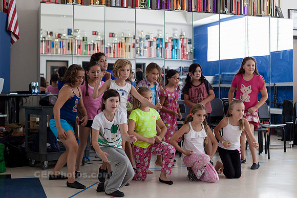 Summer ShowCamp 2013 Rehearsals for "Neverland" in Burbank California