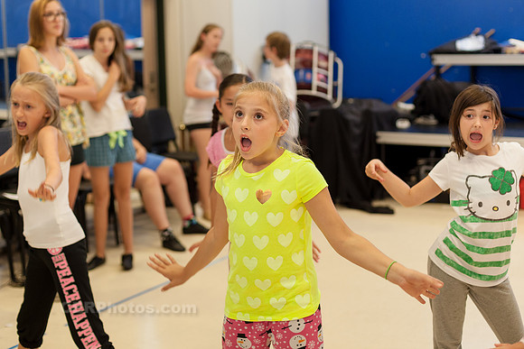 Summer ShowCamp 2013 Rehearsals for "Neverland" in Burbank California