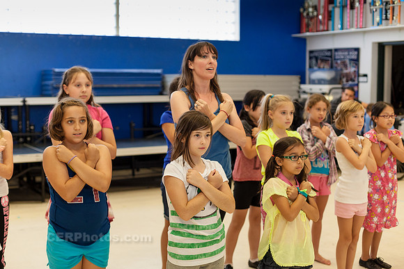 Summer ShowCamp 2013 Rehearsals for "Neverland" in Burbank California