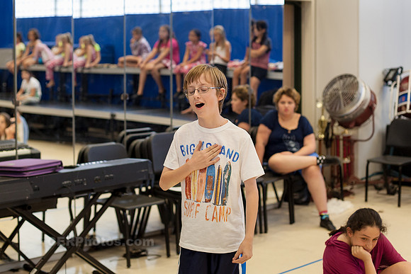 Summer ShowCamp 2013 Rehearsals for "Neverland" in Burbank California
