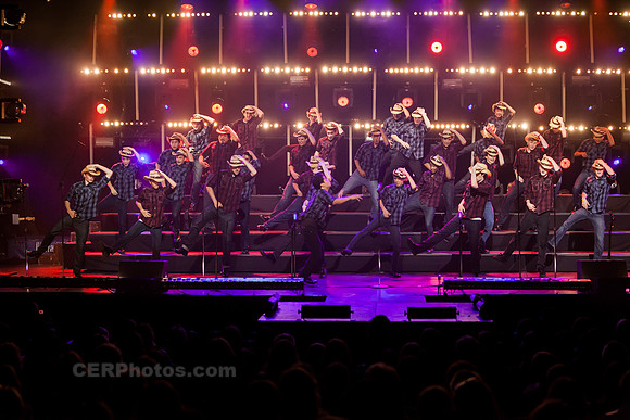 Sound Dogs Advanced Men's Choir Performing at the Burbank High School Vocal Music Association VMA Pop Show 2013 May 16-18 California