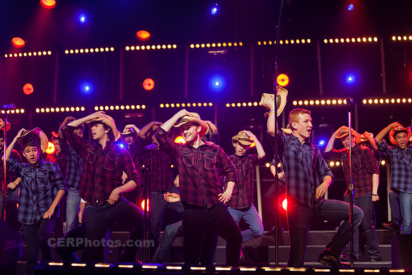 Sound Dogs Advanced Men's Choir Performing at the Burbank High School Vocal Music Association VMA Pop Show 2013 May 16-18 California