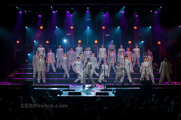 Sound Dogs Advanced Men's Choir Performing at the Burbank High School Vocal Music Association VMA Pop Show 2013 May 16-18 California
