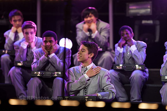 Sound Dogs Advanced Men's Choir Performing at the Burbank High School Vocal Music Association VMA Pop Show 2013 May 16-18 California