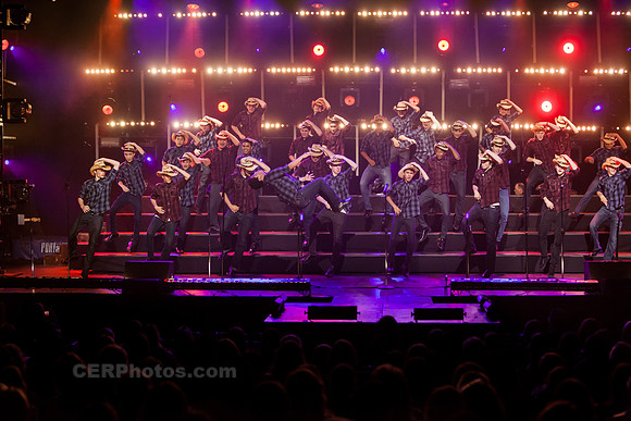 Sound Dogs Advanced Men's Choir Performing at the Burbank High School Vocal Music Association VMA Pop Show 2013 May 16-18 California