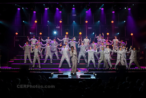 Sound Dogs Advanced Men's Choir Performing at the Burbank High School Vocal Music Association VMA Pop Show 2013 May 16-18 California