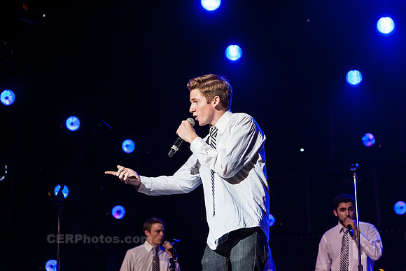 Sound Dogs Advanced Men's Choir Performing at the Burbank High School Vocal Music Association VMA Pop Show 2013 May 16-18 California