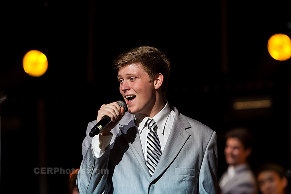 Sound Dogs Advanced Men's Choir Performing at the Burbank High School Vocal Music Association VMA Pop Show 2013 May 16-18 California