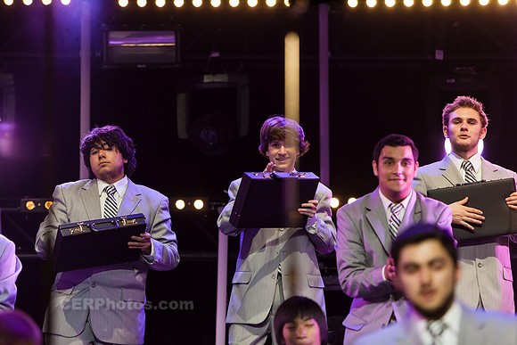 Sound Dogs Advanced Men's Choir Performing at the Burbank High School Vocal Music Association VMA Pop Show 2013 May 16-18 California