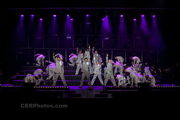 Sound Dogs Advanced Men's Choir Performing at the Burbank High School Vocal Music Association VMA Pop Show 2013 May 16-18 California