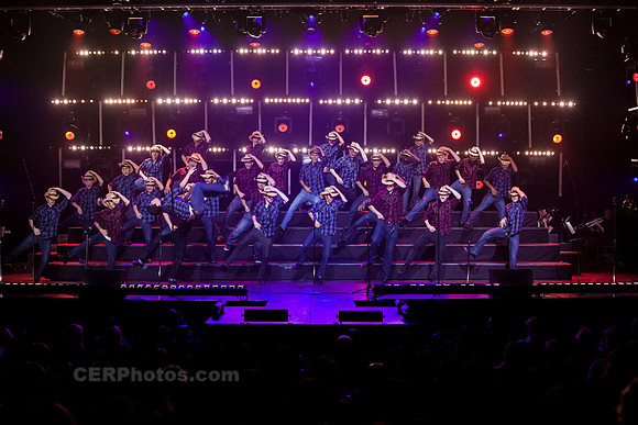 Sound Dogs Advanced Men's Choir Performing at the Burbank High School Vocal Music Association VMA Pop Show 2013 May 16-18 California