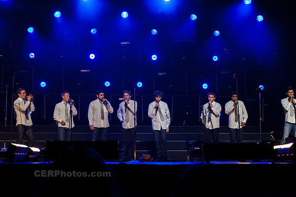 Sound Dogs Advanced Men's Choir Performing at the Burbank High School Vocal Music Association VMA Pop Show 2013 May 16-18 California
