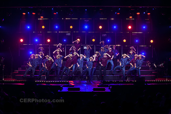 Sound Dogs Advanced Men's Choir Performing at the Burbank High School Vocal Music Association VMA Pop Show 2013 May 16-18 California
