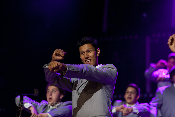 Sound Dogs Advanced Men's Choir Performing at the Burbank High School Vocal Music Association VMA Pop Show 2013 May 16-18 California