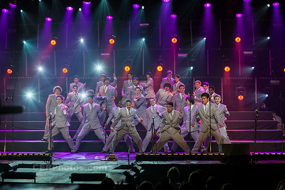 Sound Dogs Advanced Men's Choir Performing at the Burbank High School Vocal Music Association VMA Pop Show 2013 May 16-18 California