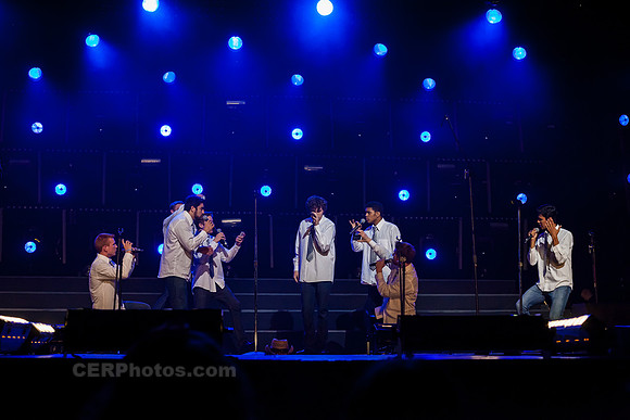 Sound Dogs Advanced Men's Choir Performing at the Burbank High School Vocal Music Association VMA Pop Show 2013 May 16-18 California