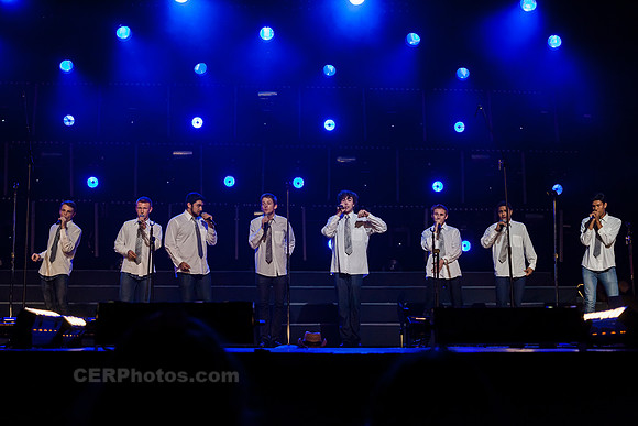 Sound Dogs Advanced Men's Choir Performing at the Burbank High School Vocal Music Association VMA Pop Show 2013 May 16-18 California