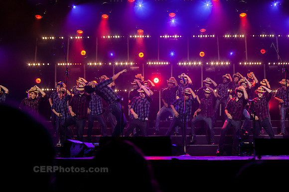 Sound Dogs Advanced Men's Choir Performing at the Burbank High School Vocal Music Association VMA Pop Show 2013 May 16-18 California