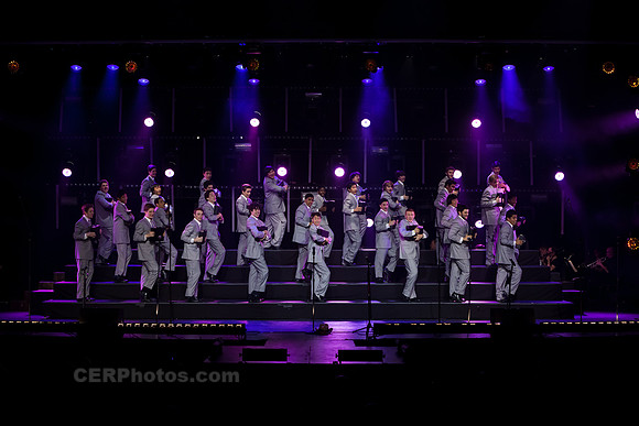 Sound Dogs Advanced Men's Choir Performing at the Burbank High School Vocal Music Association VMA Pop Show 2013 May 16-18 California