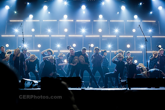 Sound Dogs Advanced Men's Choir Performing at the Burbank High School Vocal Music Association VMA Pop Show 2013 May 16-18 California