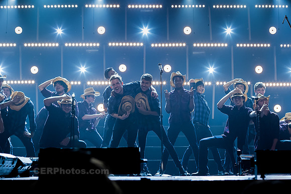 Sound Dogs Advanced Men's Choir Performing at the Burbank High School Vocal Music Association VMA Pop Show 2013 May 16-18 California