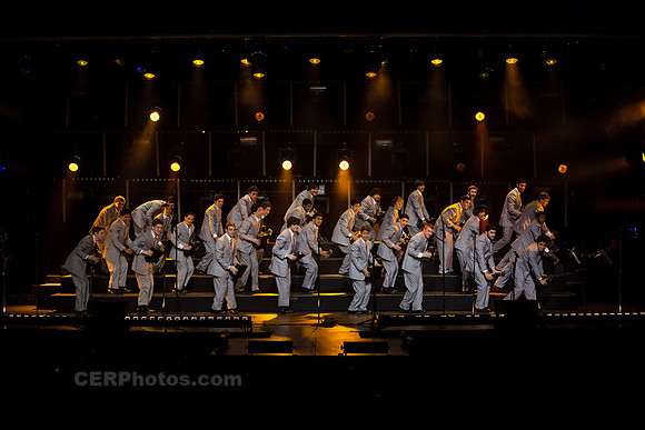 Sound Dogs Advanced Men's Choir Performing at the Burbank High School Vocal Music Association VMA Pop Show 2013 May 16-18 California