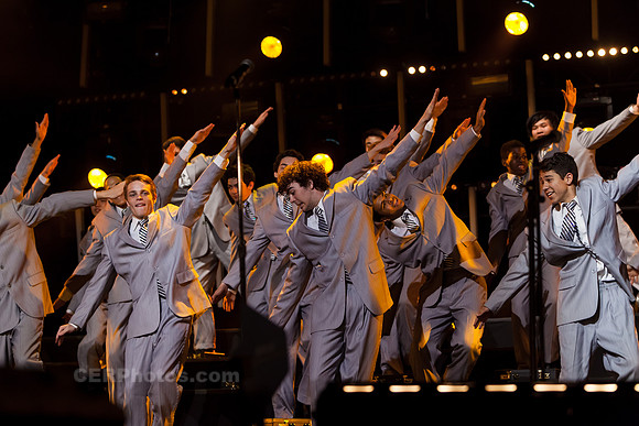 Sound Dogs Advanced Men's Choir Performing at the Burbank High School Vocal Music Association VMA Pop Show 2013 May 16-18 California