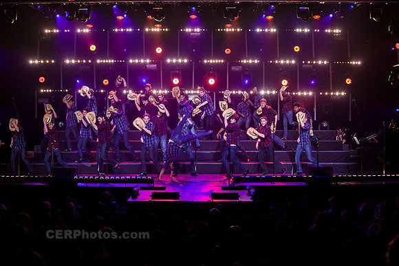 Sound Dogs Advanced Men's Choir Performing at the Burbank High School Vocal Music Association VMA Pop Show 2013 May 16-18 California