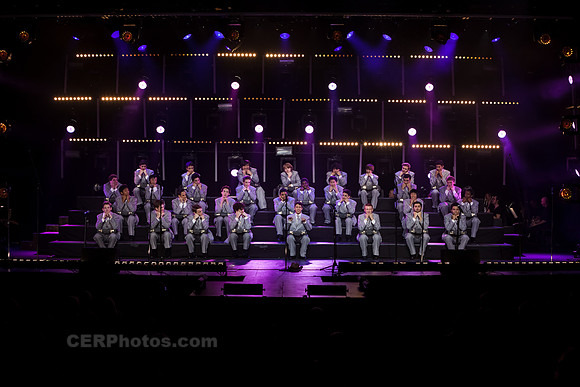 Sound Dogs Advanced Men's Choir Performing at the Burbank High School Vocal Music Association VMA Pop Show 2013 May 16-18 California