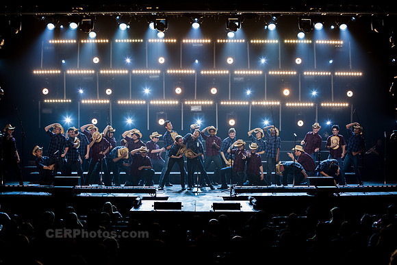 Sound Dogs Advanced Men's Choir Performing at the Burbank High School Vocal Music Association VMA Pop Show 2013 May 16-18 California