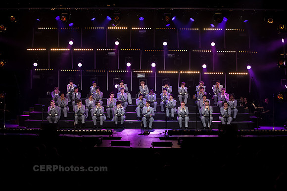 Sound Dogs Advanced Men's Choir Performing at the Burbank High School Vocal Music Association VMA Pop Show 2013 May 16-18 California