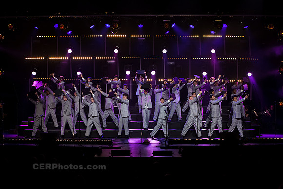 Sound Dogs Advanced Men's Choir Performing at the Burbank High School Vocal Music Association VMA Pop Show 2013 May 16-18 California