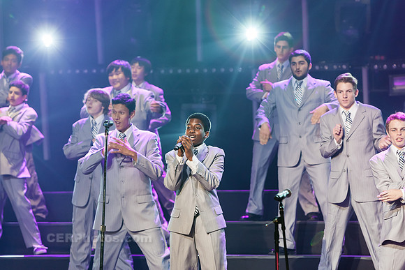 Sound Dogs Advanced Men's Choir Performing at the Burbank High School Vocal Music Association VMA Pop Show 2013 May 16-18 California