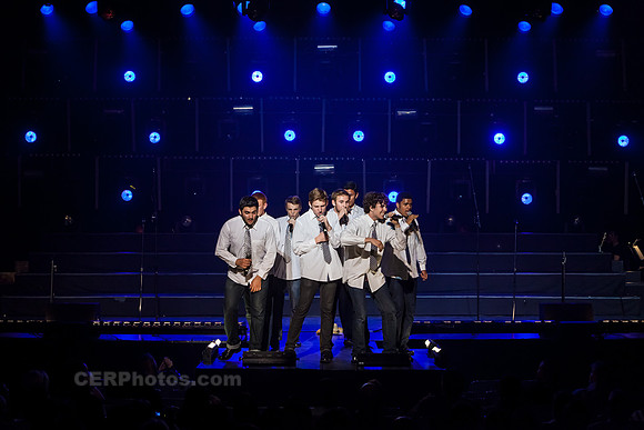 Sound Dogs Advanced Men's Choir Performing at the Burbank High School Vocal Music Association VMA Pop Show 2013 May 16-18 California