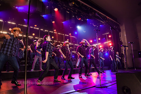 Sound Dogs Advanced Men's Choir Performing at the Burbank High School Vocal Music Association VMA Pop Show 2013 May 16-18 California