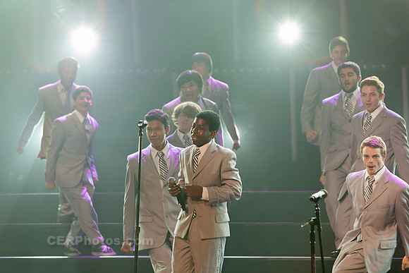 Sound Dogs Advanced Men's Choir Performing at the Burbank High School Vocal Music Association VMA Pop Show 2013 May 16-18 California