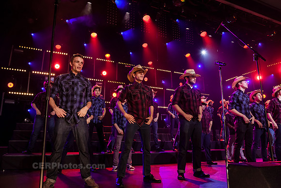 Sound Dogs Advanced Men's Choir Performing at the Burbank High School Vocal Music Association VMA Pop Show 2013 May 16-18 California