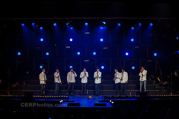 Sound Dogs Advanced Men's Choir Performing at the Burbank High School Vocal Music Association VMA Pop Show 2013 May 16-18 California