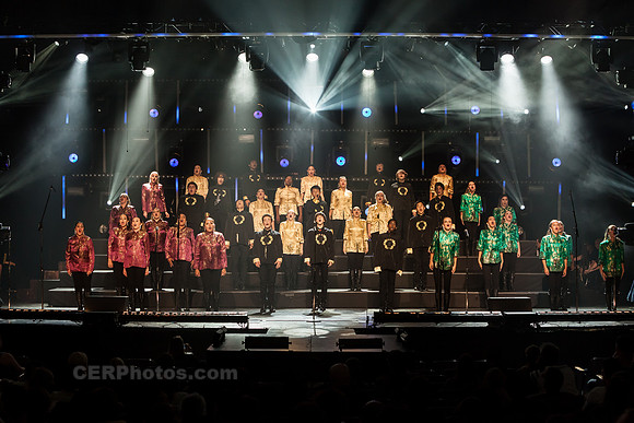 OUT OF THE BLUE Mixed Choir Performing at the Burbank High School Vocal Music Association VMA Pop Show 2013 May 16-18 California