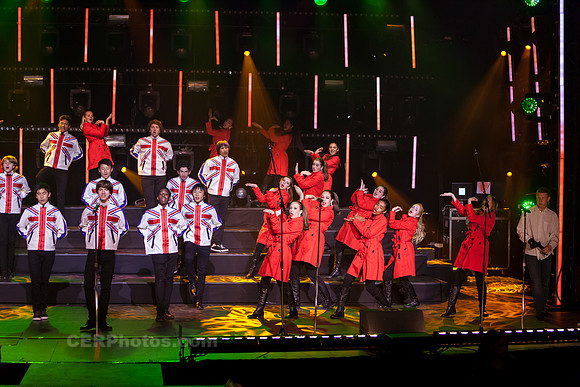 OUT OF THE BLUE Mixed Choir Performing at the Burbank High School Vocal Music Association VMA Pop Show 2013 May 16-18 California