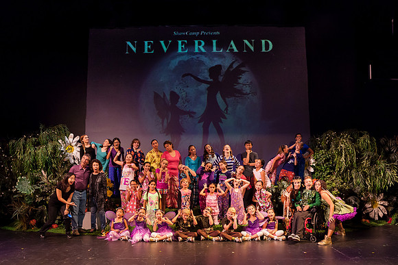 Neverland Cast Group Photo From 2013 Summer Showcamp at Colony Theatre, Burbank, California
