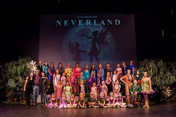 Neverland Cast Group Photo From 2013 Summer Showcamp at Colony Theatre, Burbank, California