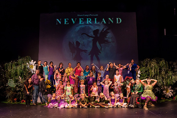 Neverland Cast Group Photo From 2013 Summer Showcamp at Colony Theatre, Burbank, California