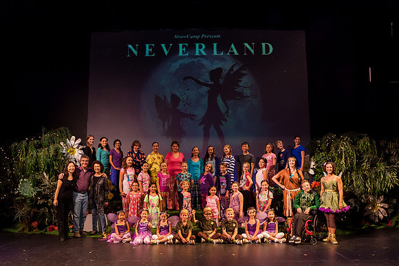 Neverland Cast Group Photo From 2013 Summer Showcamp at Colony Theatre, Burbank, California