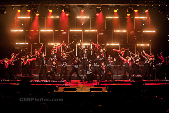 OUT OF THE BLUE Mixed Choir Performing at the Burbank High School Vocal Music Association VMA Pop Show 2013 May 16-18 California